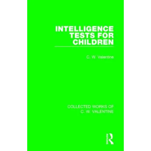 Intelligence Tests for Children - Paperback
