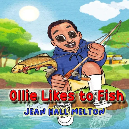 Ollie Likes To Fish - Paperback
