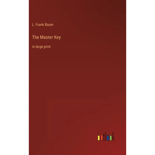 The Master Key: in large print - Hardcover