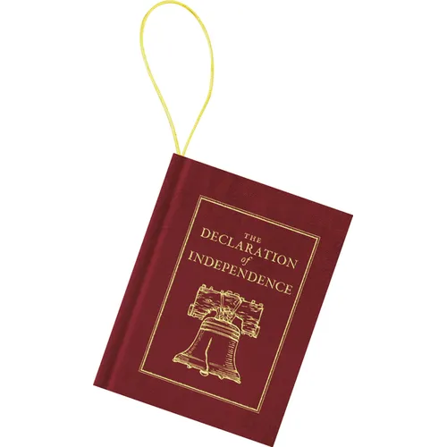 Declaration of Independence Mini-Book Ornament - Hardcover