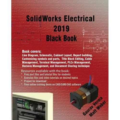 SolidWorks Electrical 2019 Black Book - Paperback