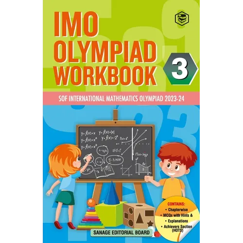 SPH International Mathematics Olympiad (IMO) Workbook for Class 3 - MCQs, Previous Years Solved Paper and Achievers Section - SOF Olympiad Preparation - Paperback