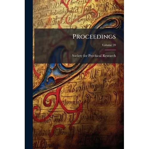 Proceedings; Volume 20 - Paperback