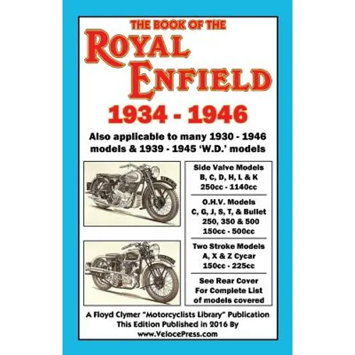 Book of the Royal Enfield 1934-1946 - Paperback