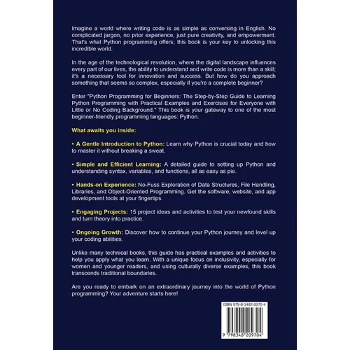 Python Programming for Beginners - Paperback