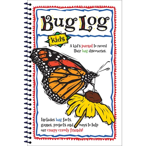 Bug Log Kids: A Kid's Journal to Record Their Bug Discoveries - Spiral