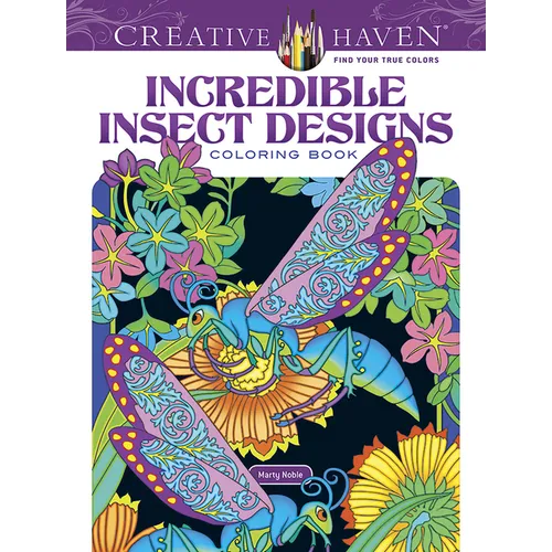 Incredible Insect Designs Coloring Book - Paperback