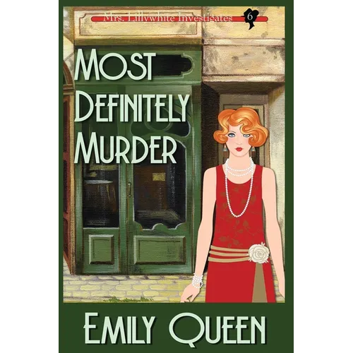Most Definitely Murder (Large Print): A 1920's Murder Mystery - Paperback