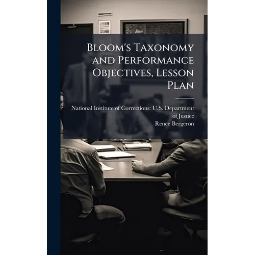 Bloom's Taxonomy and Performance Objectives, Lesson Plan