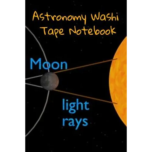 Astronomy Washi Tape Notebook: 120 Pages 6