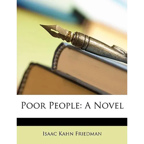 Poor People - Paperback