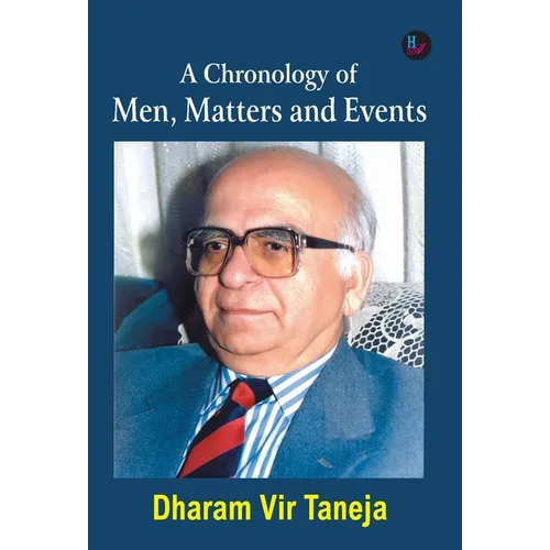 A Chronology of Men, Matters and Events - Hardcover
