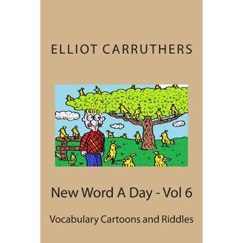 New Word A Day - Vol 6: Vocabulary Cartoons and Riddles - Paperback