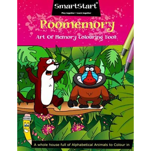 Roomemory: Art of Memory Colouring Book - Paperback