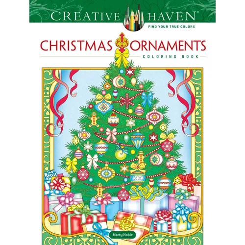 Creative Haven Christmas Ornaments Coloring Book