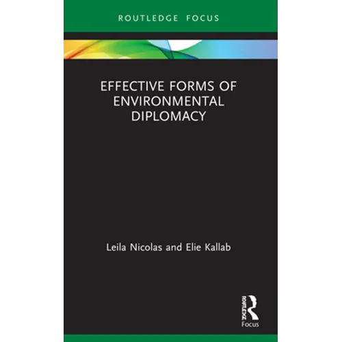 Effective Forms of Environmental Diplomacy - Paperback