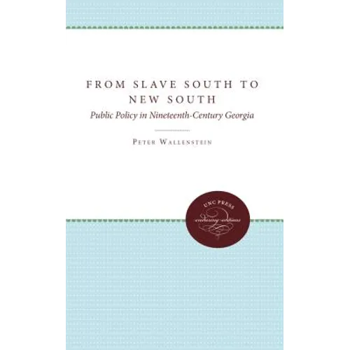 From Slave South to New South: Public Policy in Nineteenth-Century Georgia - Paperback