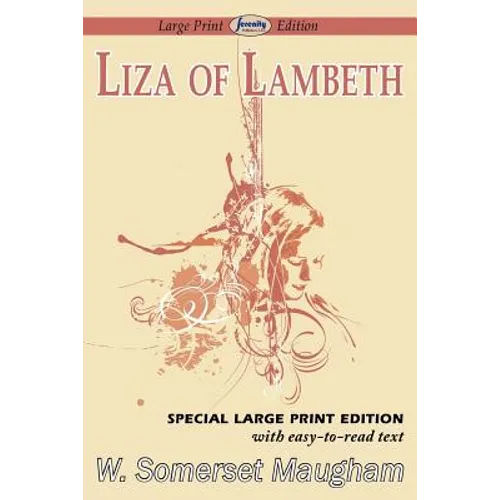 Liza of Lambeth (Large Print Edition) - Paperback