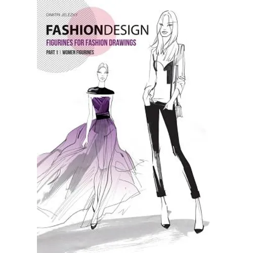FASHION DESIGN - Figurines for fashion drawings - Part 1 women figurines