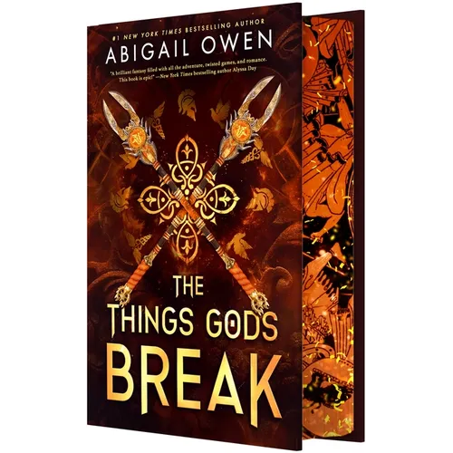 The Things Gods Break: A High-Stakes Greek Gods Romantasy - Hardcover