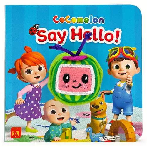 Cocomelon Say Hello! Puppet Book - Board Book