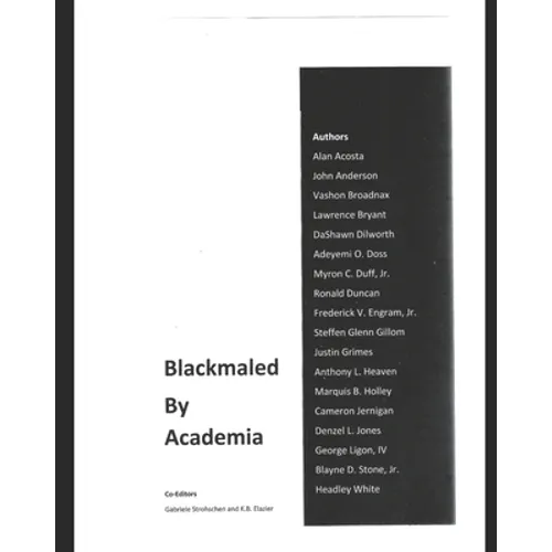 Blackmaled by Academia - Paperback