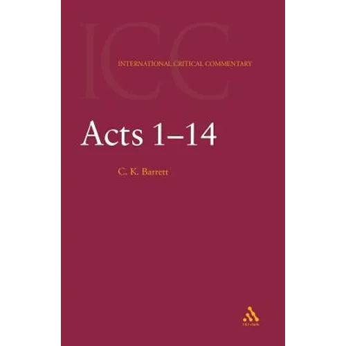 Acts: Volume 1: 1-14 - Paperback