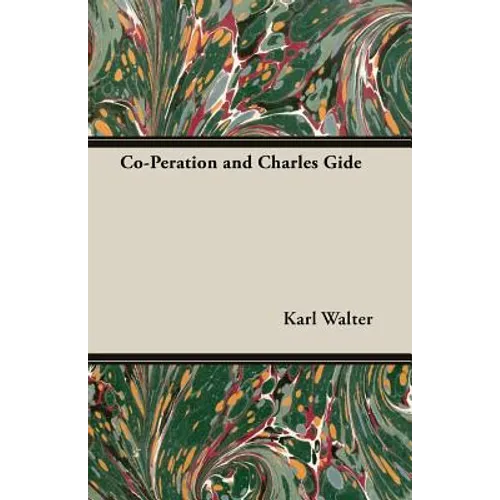 Co-Peration and Charles Gide - Paperback