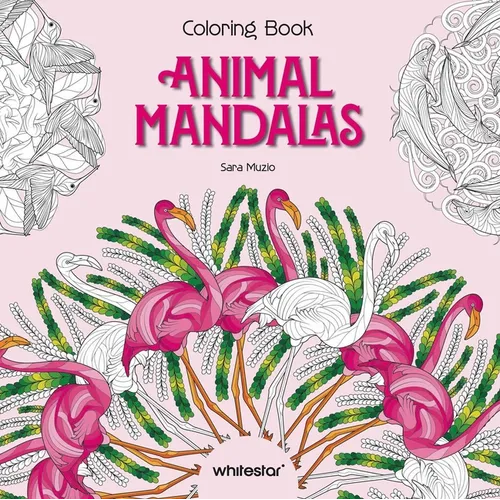 Animal Mandalas Coloring Book - Paperback