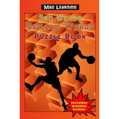 Mad Learning: 3rd Grade Spelling Words Puzzle Book - Paperback