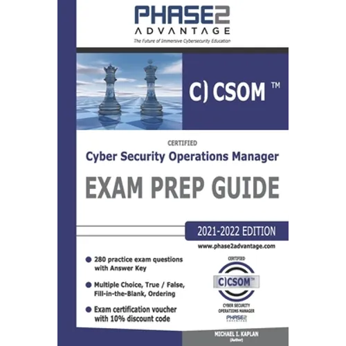 Certified Cyber Security Operations Manager: Exam Prep Guide - Paperback