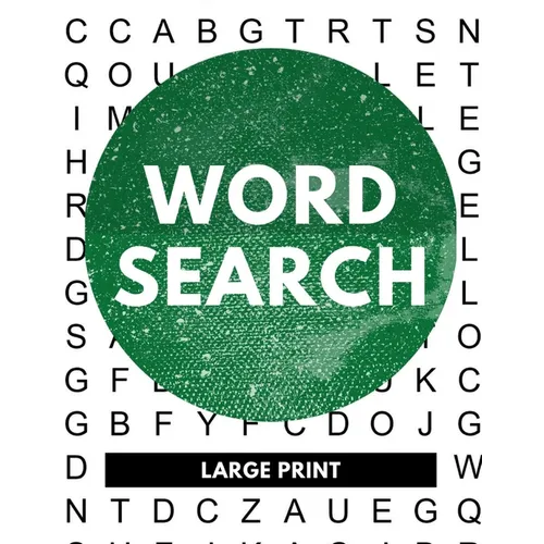 Word Search Large Print: Large Print Word Search Books for Seniors and Adults (Vol. 30)