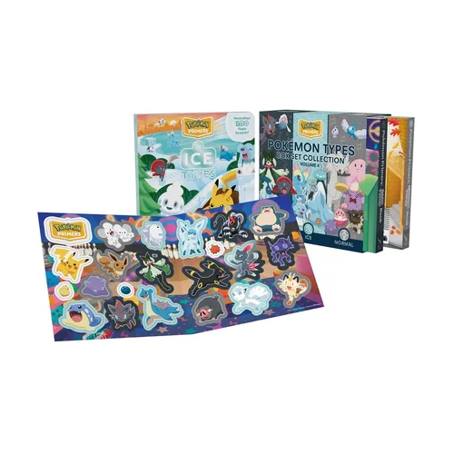 Pokémon Primers Type Box Set Collection, Volume 4: Dark, Ice, Normal Types - Paperback