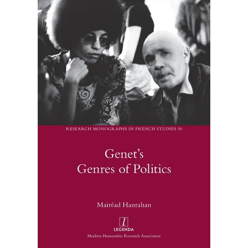 Genet's Genres of Politics - Paperback