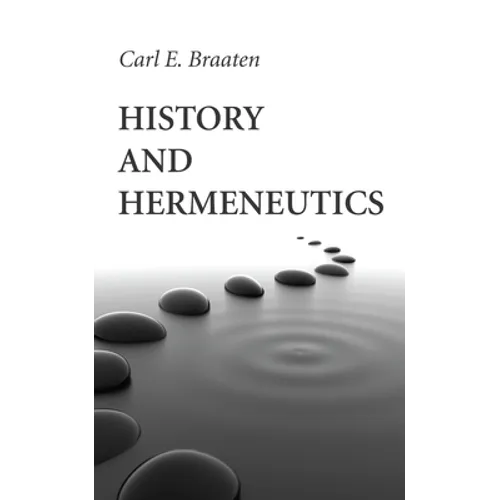 History and Hermeneutics - Hardcover