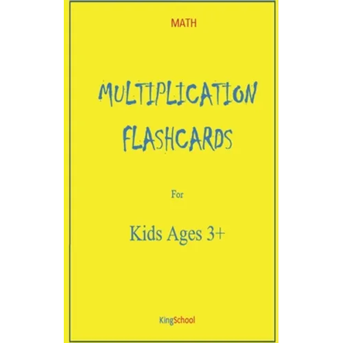 Math - Multiplication flashcards for kids Ages 3+: size 5_8 inch page 51 - Paperback