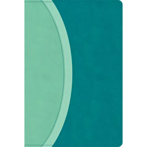 CSB Rainbow Study Bible, Teal Leathertouch (Limited Edition) - Imitation Leather