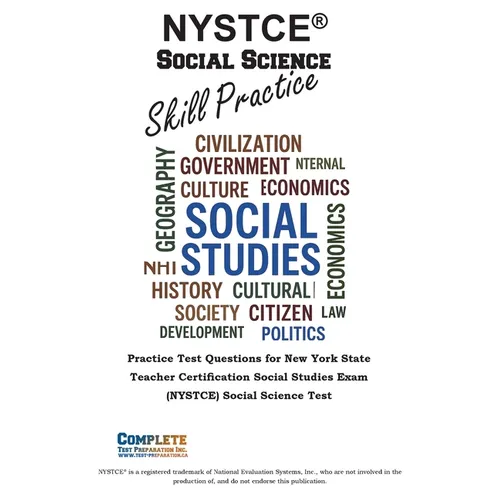 NYSTCE(R) Social Science Skill Practice: Practice Test Questions for New York State Teacher Certification Social Studies Exam (NYSTCE) Social Science - Paperback