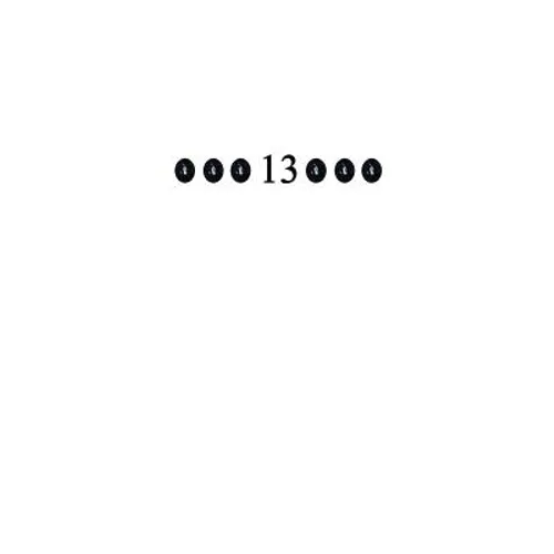 ... 13 ... - Paperback