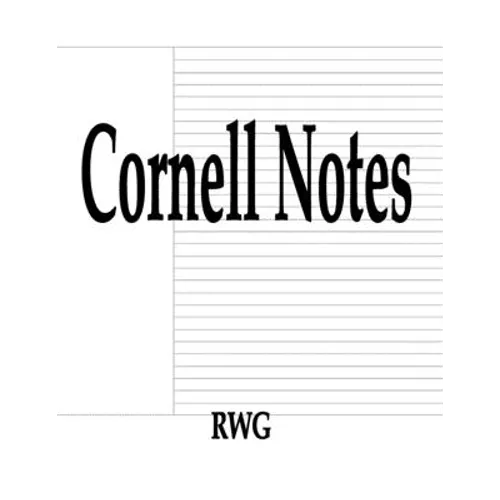 Cornell Notes: 200 Pages 8.5