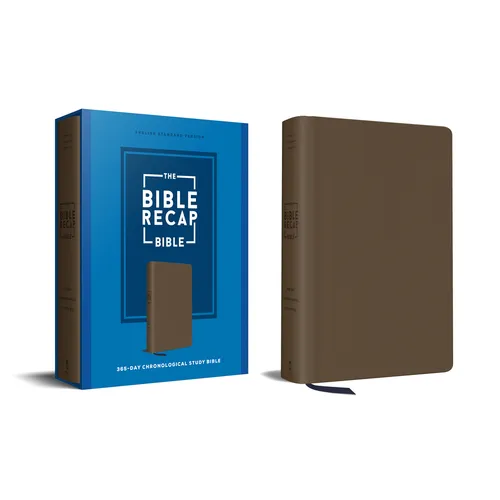 The Bible Recap 365-Day Chronological Study Bible: English Standard Version - Imitation Leather