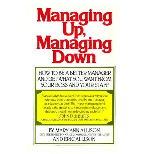 Managing Up, Managing Down (Fireside) - Paperback