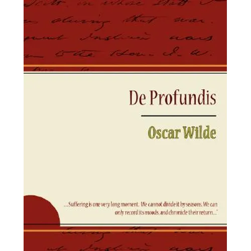 de Profundis - Oscar Wilde - Paperback