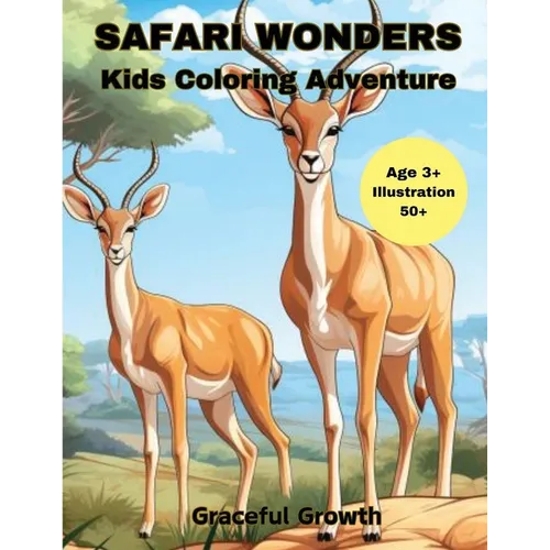 SAFARI WONDERS Kids Coloring Adventure - Paperback