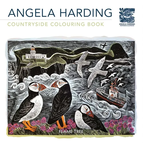 Countryside (Angela Harding) Colouring Book - Paperback