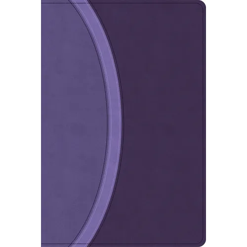 CSB Rainbow Study Bible, Purple Leathertouch (Limited Edition) - Imitation Leather