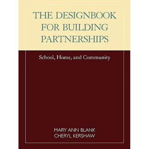Designbook for Building Partnerships: School, Home, and Community - Paperback