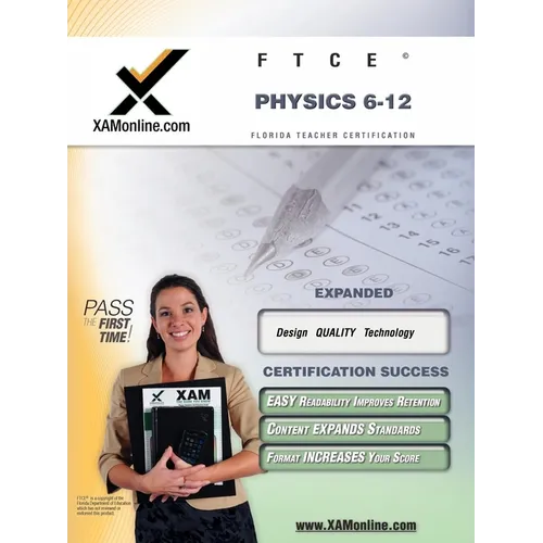 FTCE Physics 6-12 Teacher Certification Test Prep Study Guide - Paperback