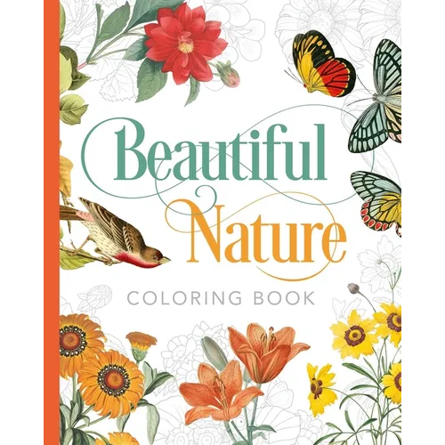 Beautiful Nature Coloring Book - Paperback