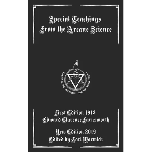 Special Teachings from the Arcane Science - Paperback